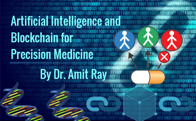 Artificial Intelligence and Blockchain for Precision Medicine