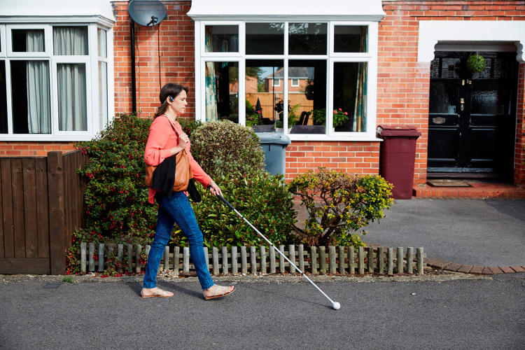 Artificial Intelligence to Help Blind People Walking