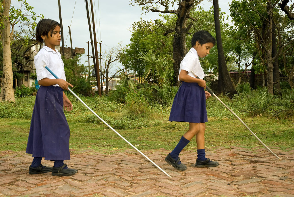 Artificial Intelligence to Help Blind Girls