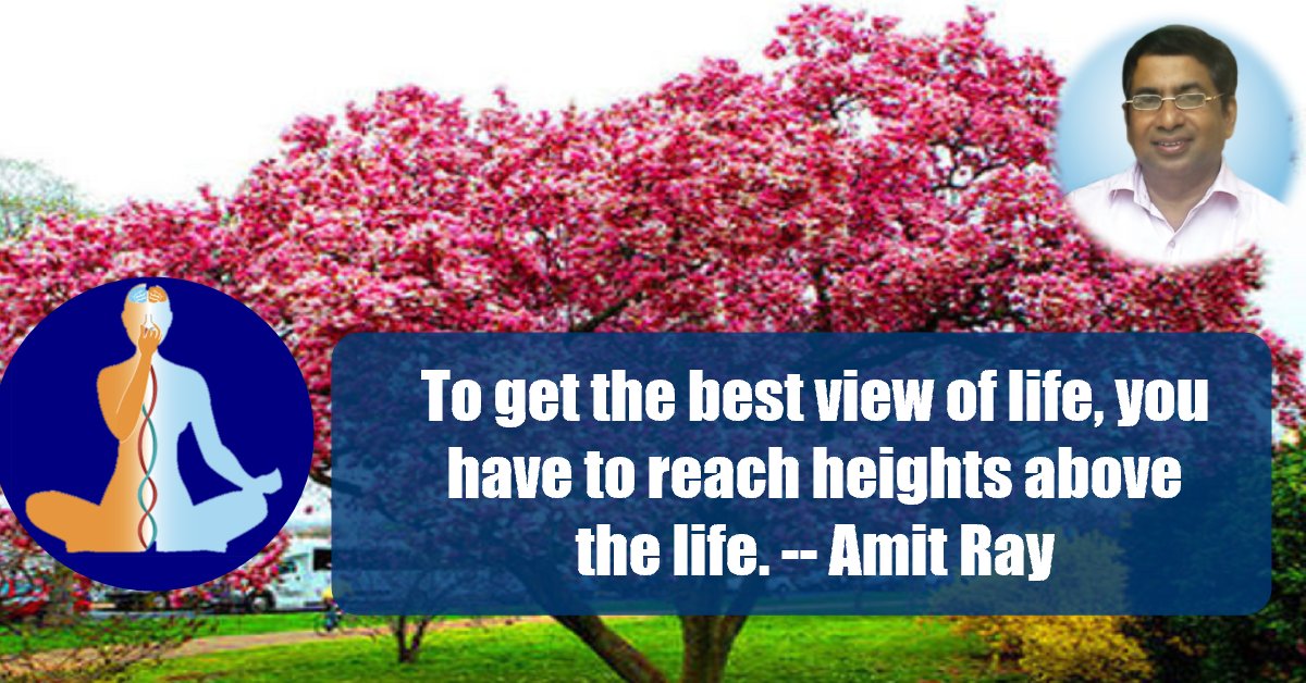 Best view of life Amit Ray Meditation Quotes