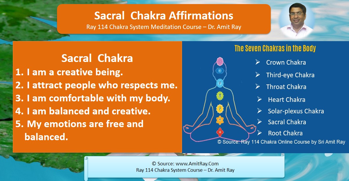 Sacral Chakra Affirmations