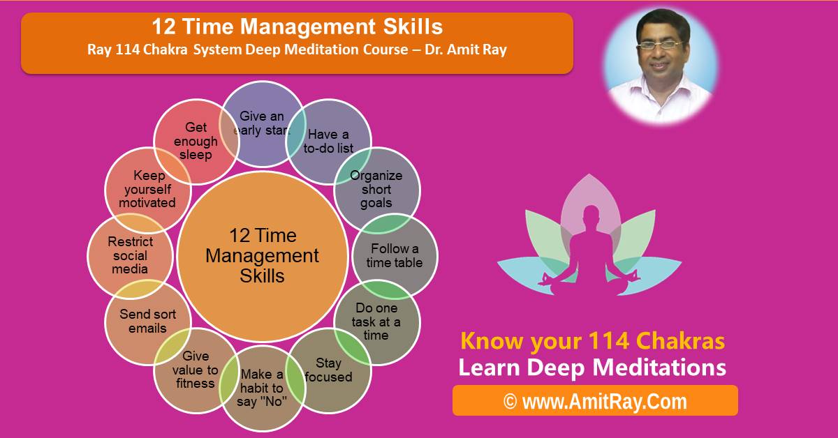 12 Time Management Skills In Spiritual Life Sri Amit Ray