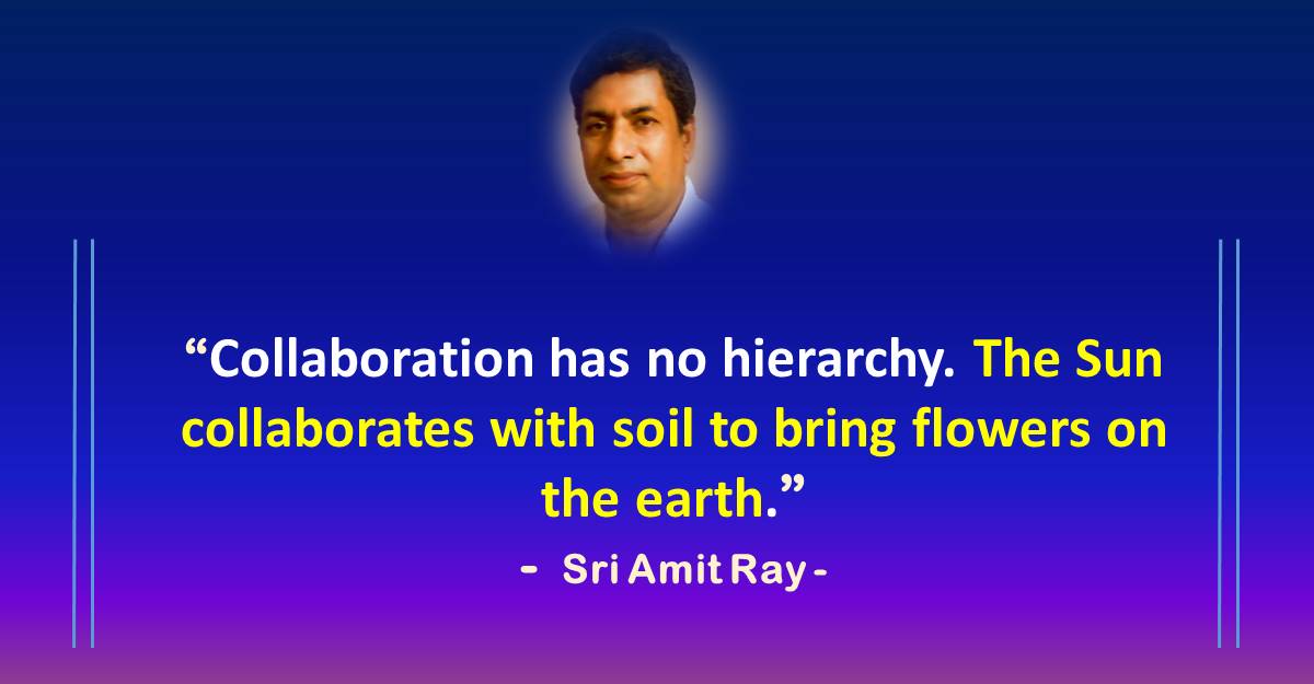 Collaboration has no hierarchy- Quotes on Collaboration