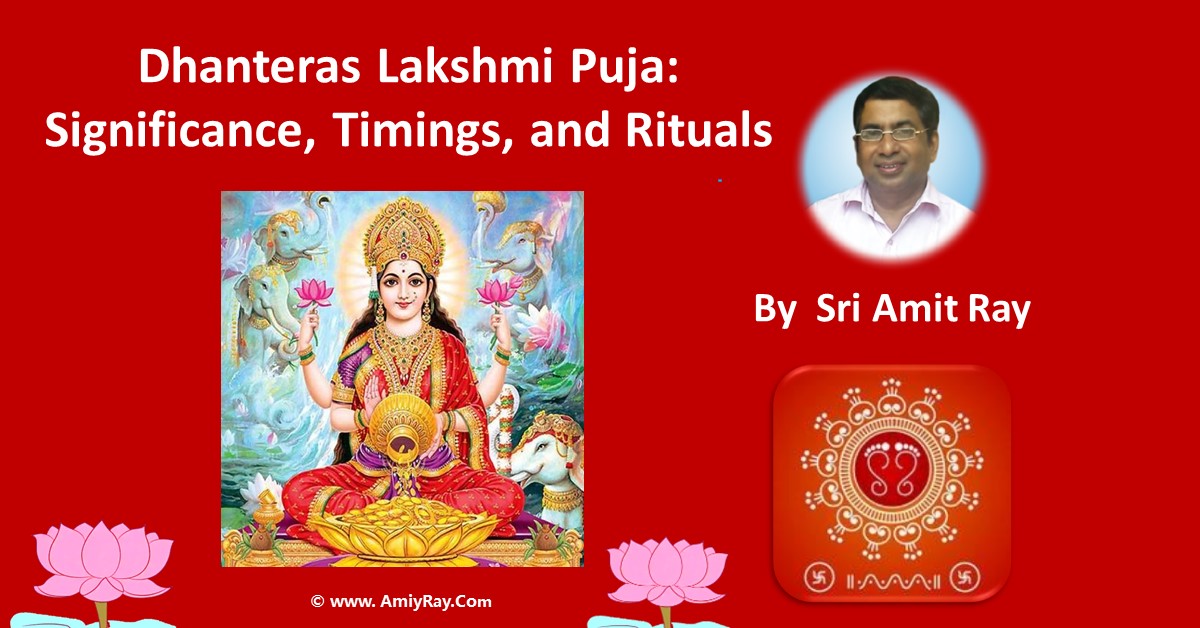 Dhanteras Lakshmi Puja Significance Mantras Timings And Rituals 5314
