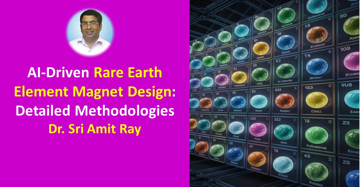 AI-Driven Rare Earth Element Magnet Design